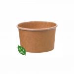 Eisbecher 180ml FSC® Kraftpapier/PLA Ø8,5cm für Eisautomaten geeignet